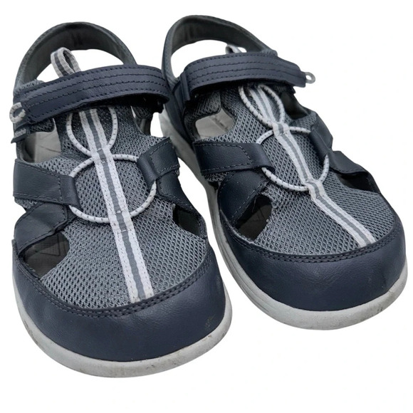 Columbia Youth Techsun Sandal Strap Hook & Loop Toe Hiking Walking Size 7 - Picture 1 of 7